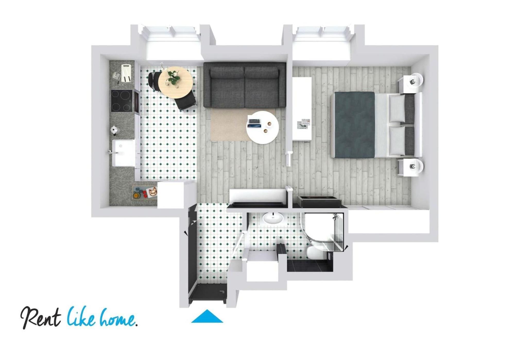 Rent Like Home - Wronskiego 15 Warschau Buitenkant foto